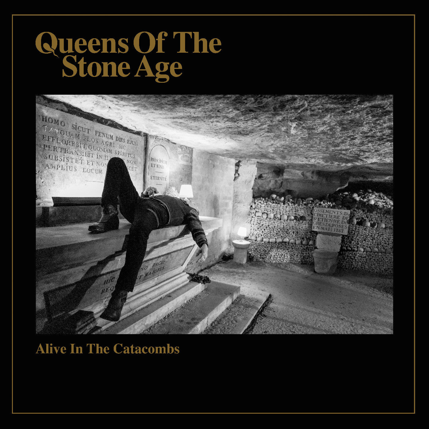 洋楽 Queens Of The Stone Age Catacombs LP Queens of the Stone Age - Alive in the Catacombs - Indie LP – The