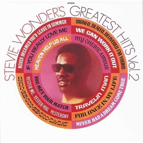 Stevie Wonder - Greatest Hits, Vol. 2 - Braille Cover - LP