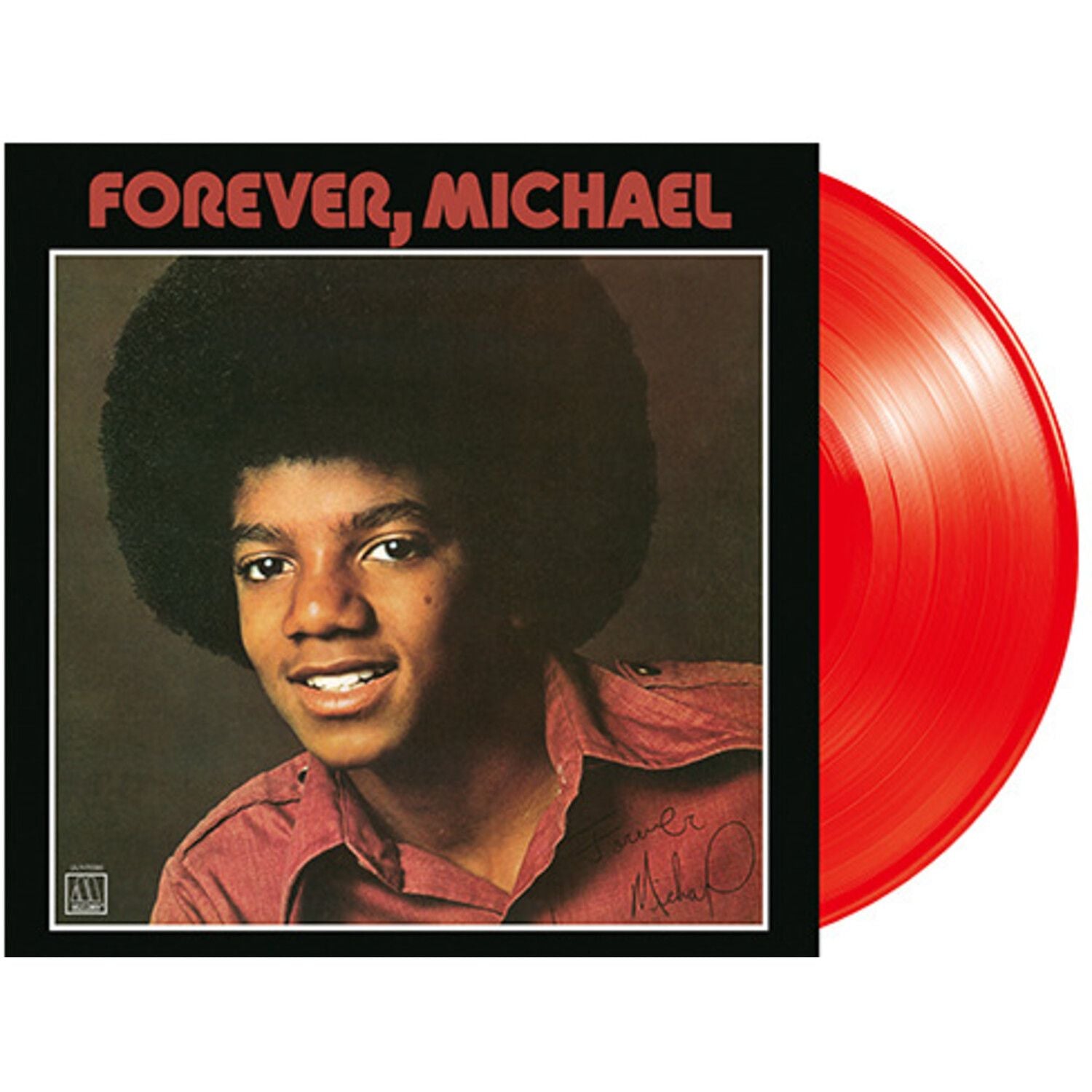 Michael Jackson - Forever, Michael - Clear Red LP | The 'In' Groove