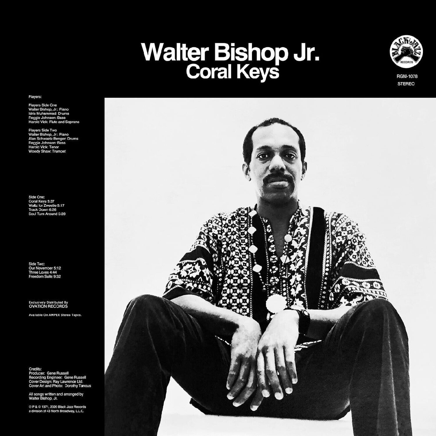 Pre Order] Walter Bishop Jr. - Coral Keys - LP | The 'In' Groove