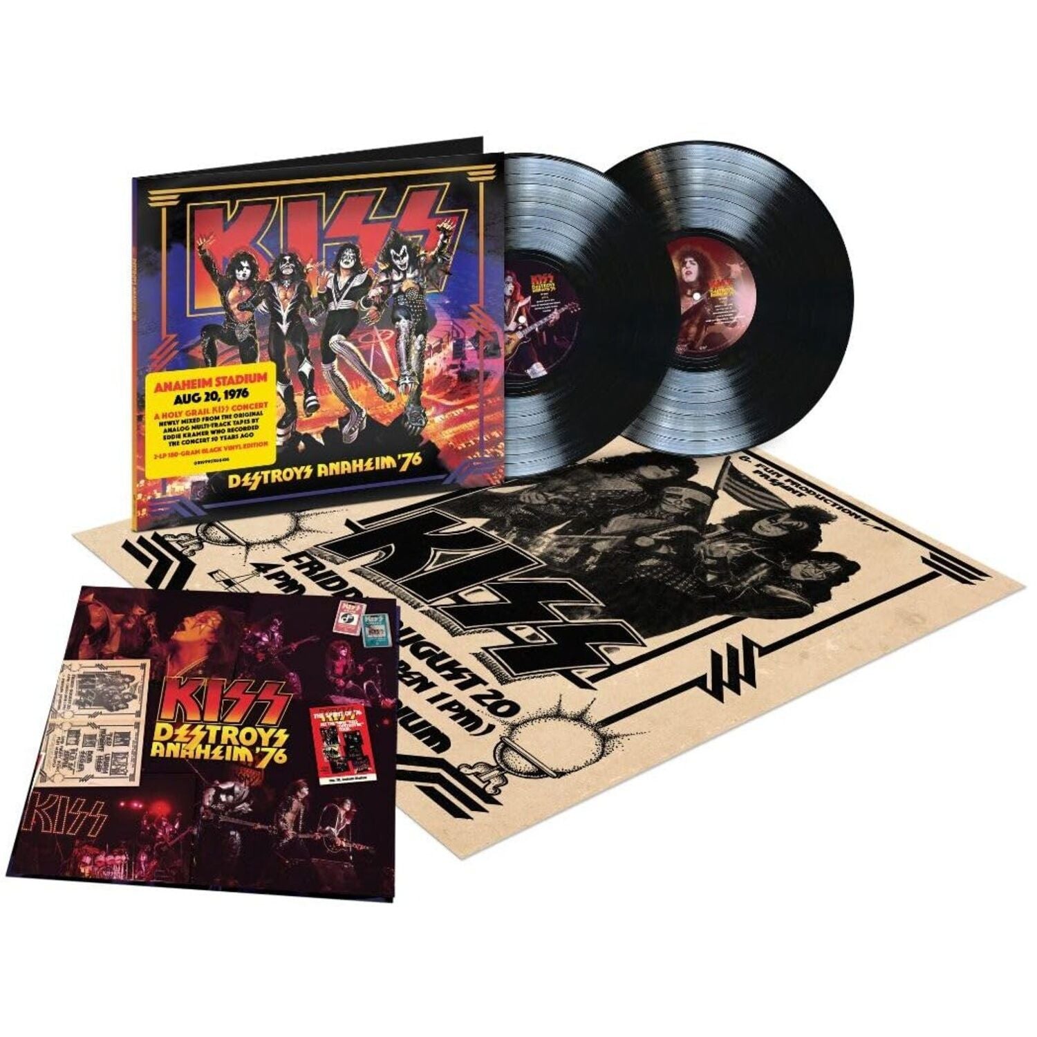 Pre Order] KISS - KISS Destroys Anaheim '76 - LP * – The 'In' Groove