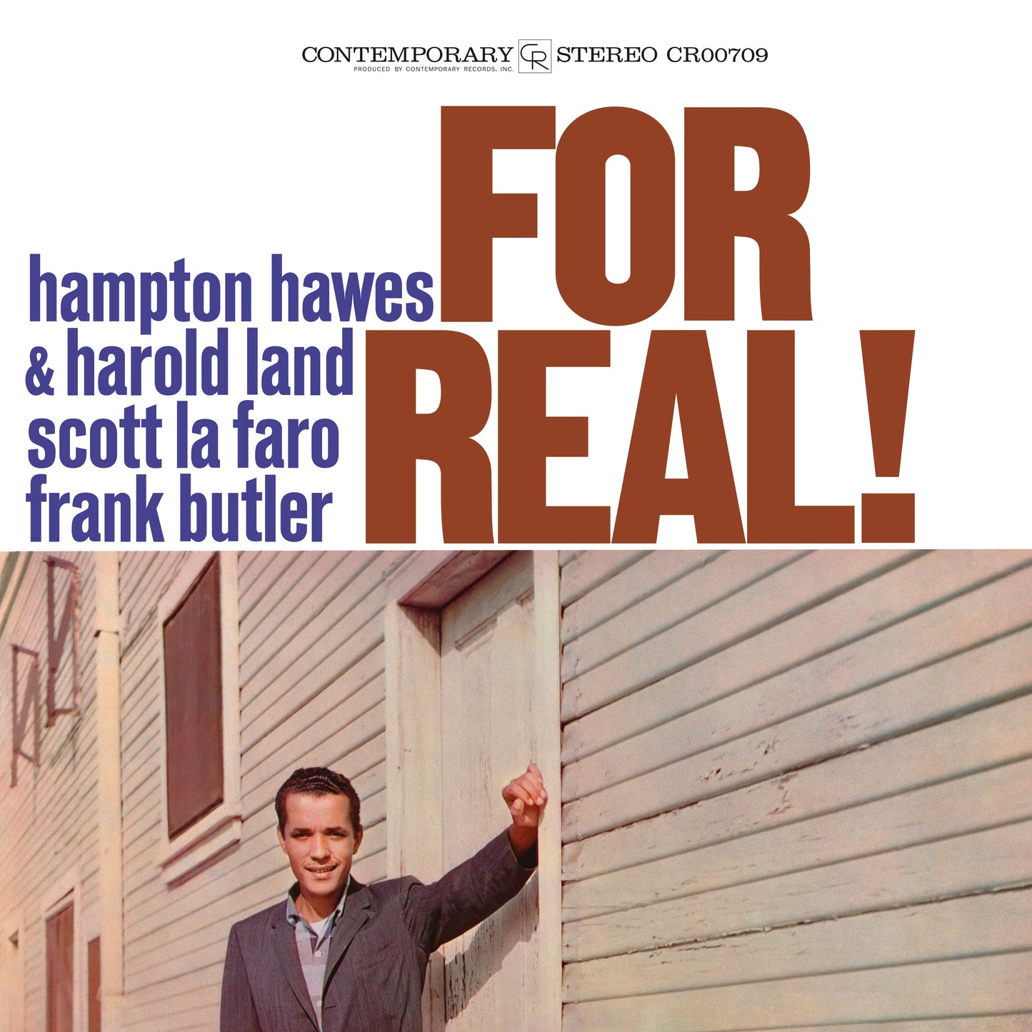 Hampton Hawes - For Real! - Contemporary LP