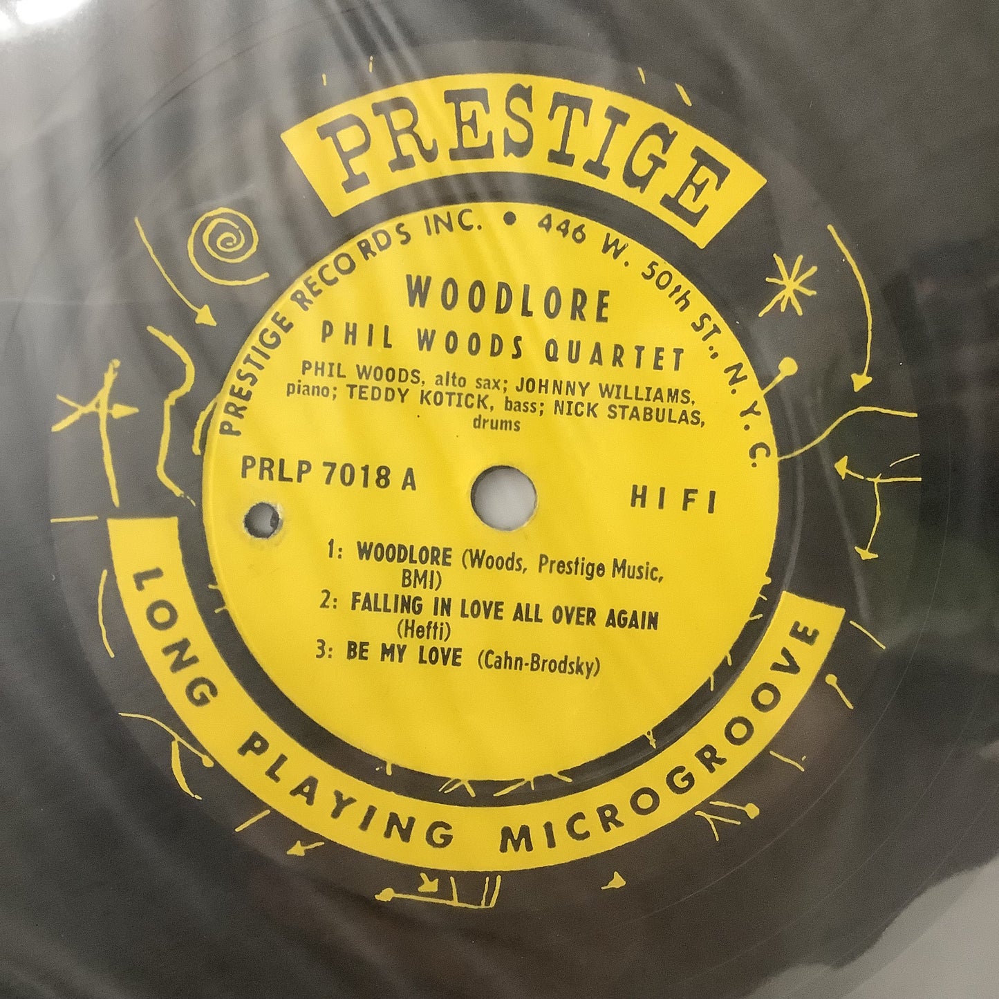 Phil Woods - Woodlore - Prestige LP