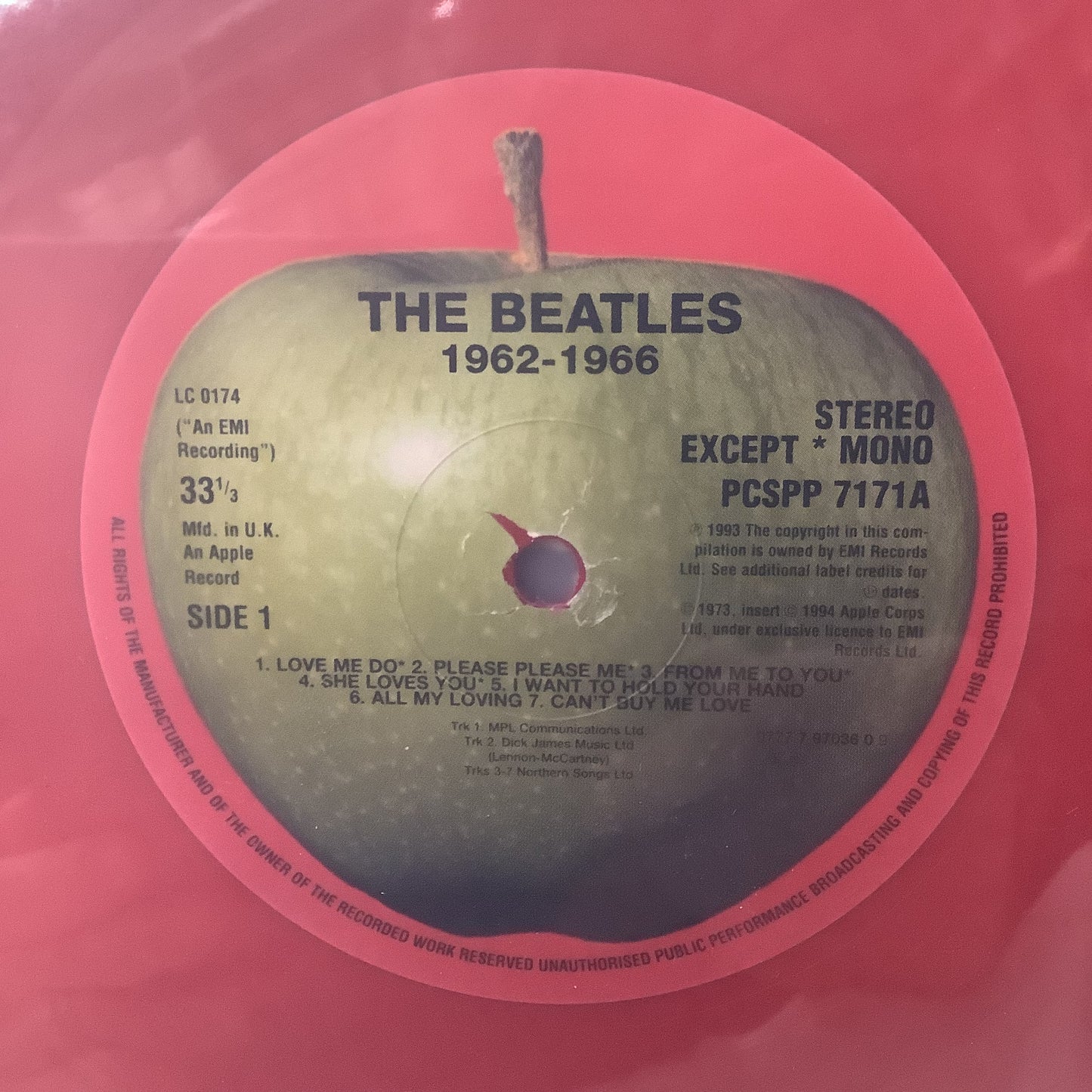 The Beatles - 1962-1966 - LP