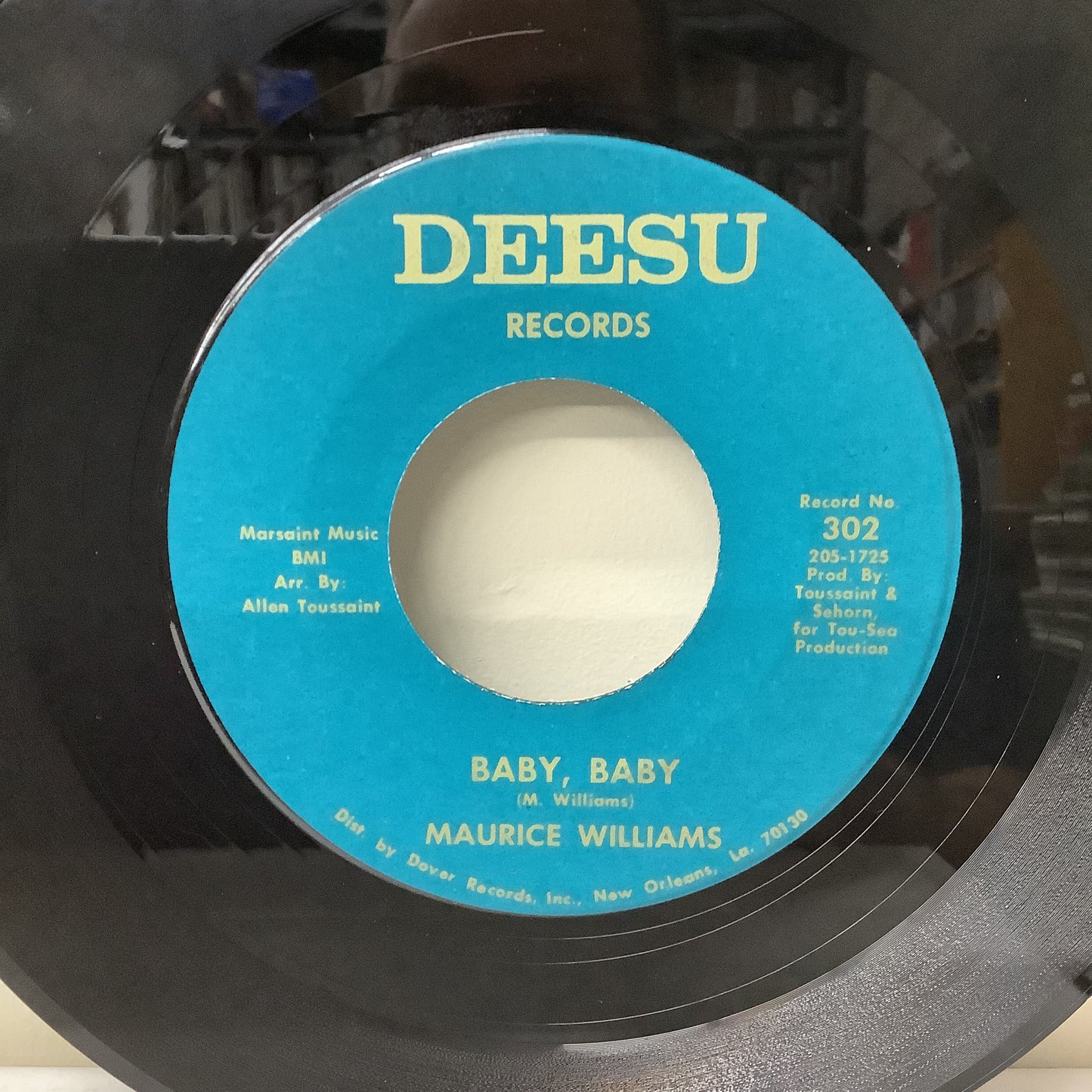 Maurice Williams - Being Without You / Baby, Baby - Deesu 7" Single