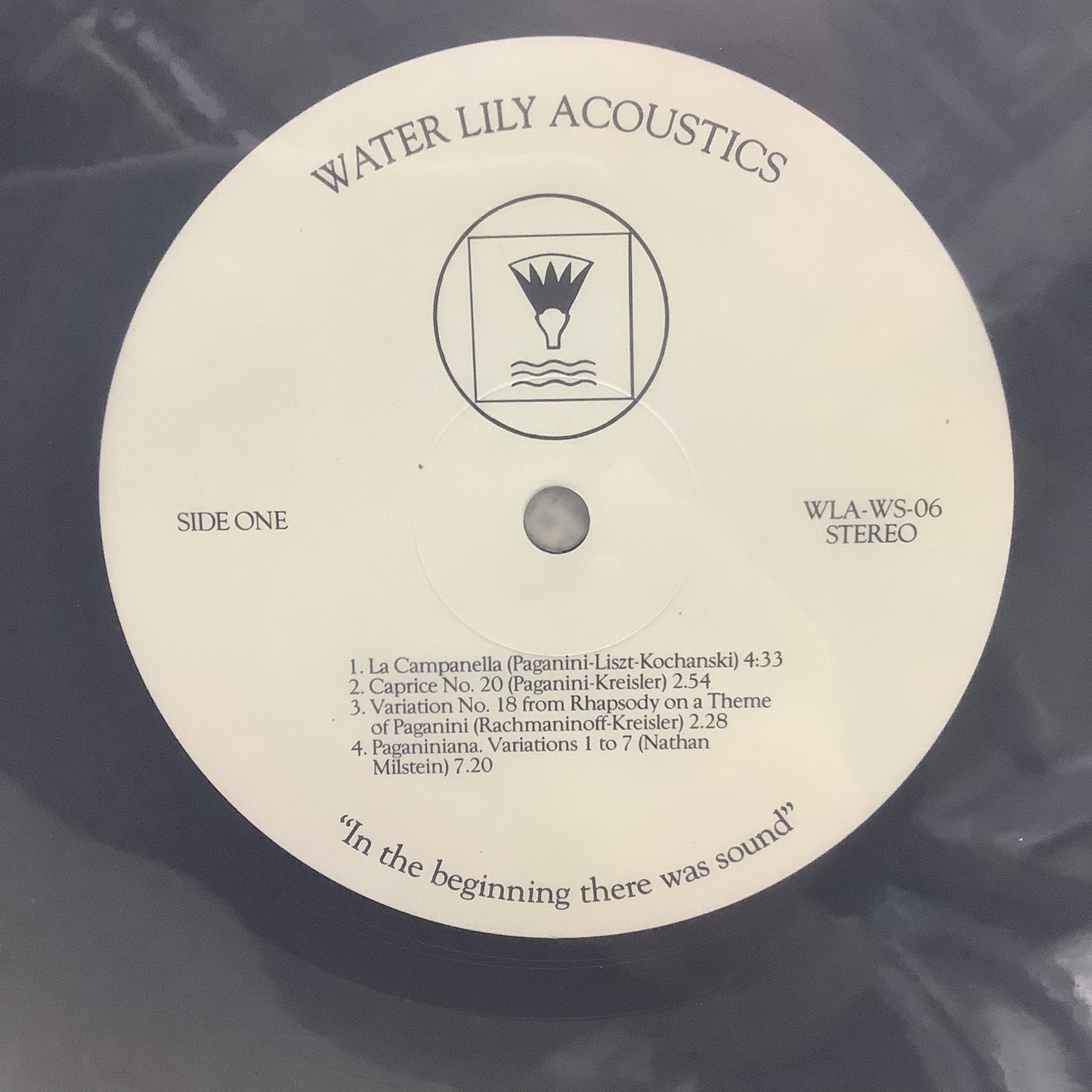Ruggiero Ricci - Paganiniana: The Genoan's Legacy - Water Lily Acoustics LP