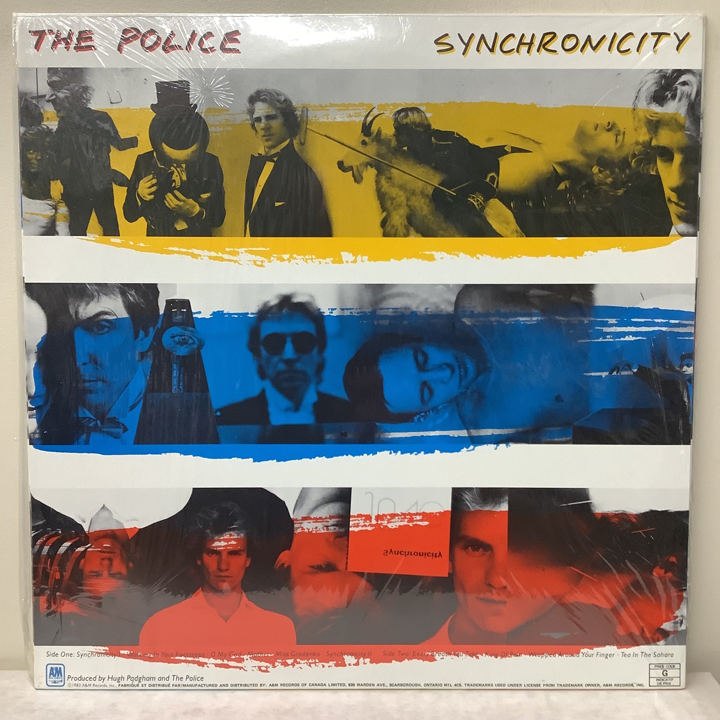 The Police - Synchronicity - A&M Canada LP