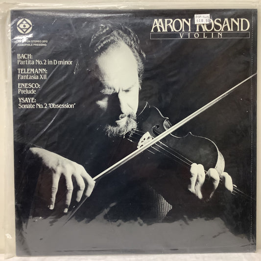 Aaron Rosand - Violin - Audiofon LP