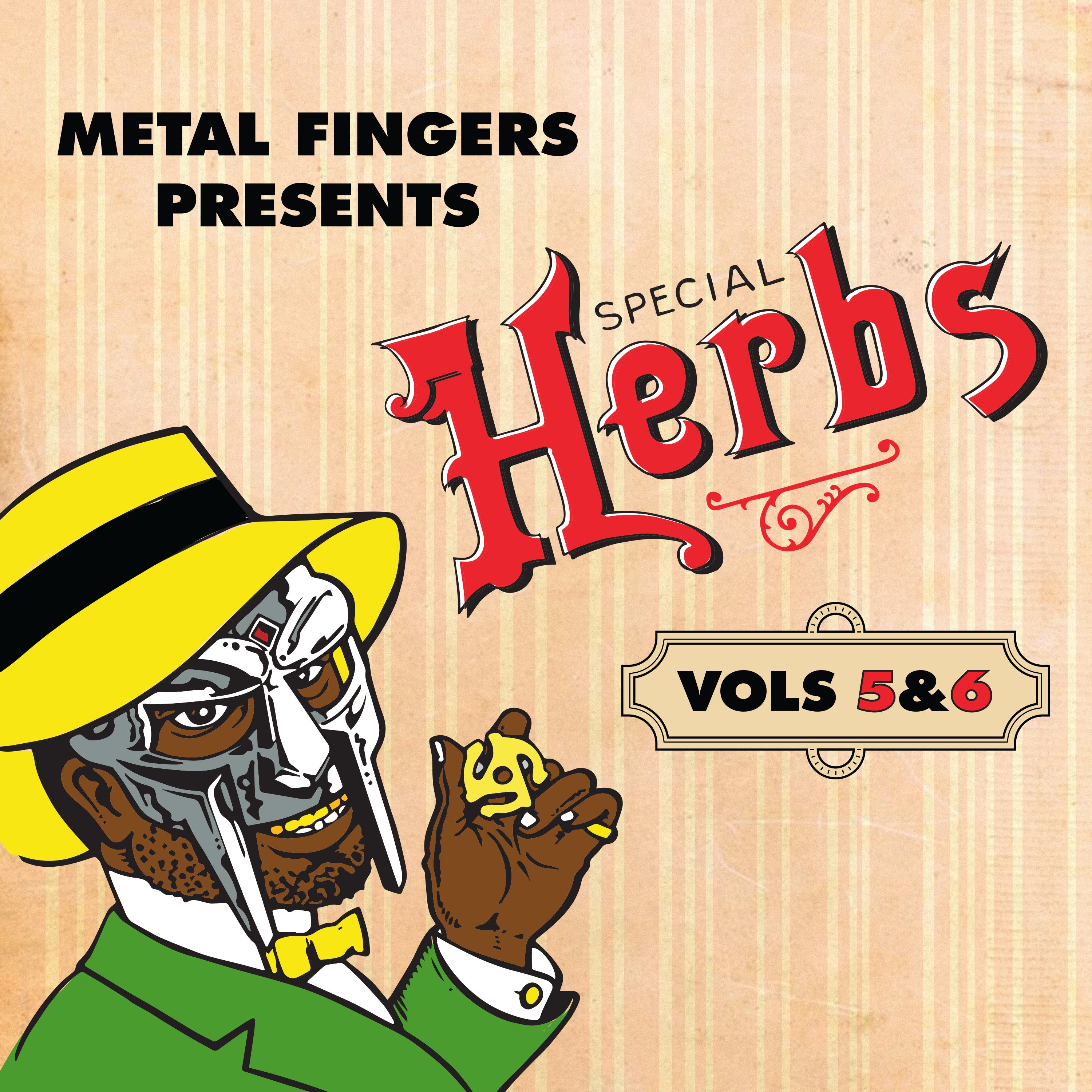 mf doom special herbs 4.5.6 レコード 2LP MF DOOM - Metal Fingers Presents: Special Herbs Vol. 5 & 6