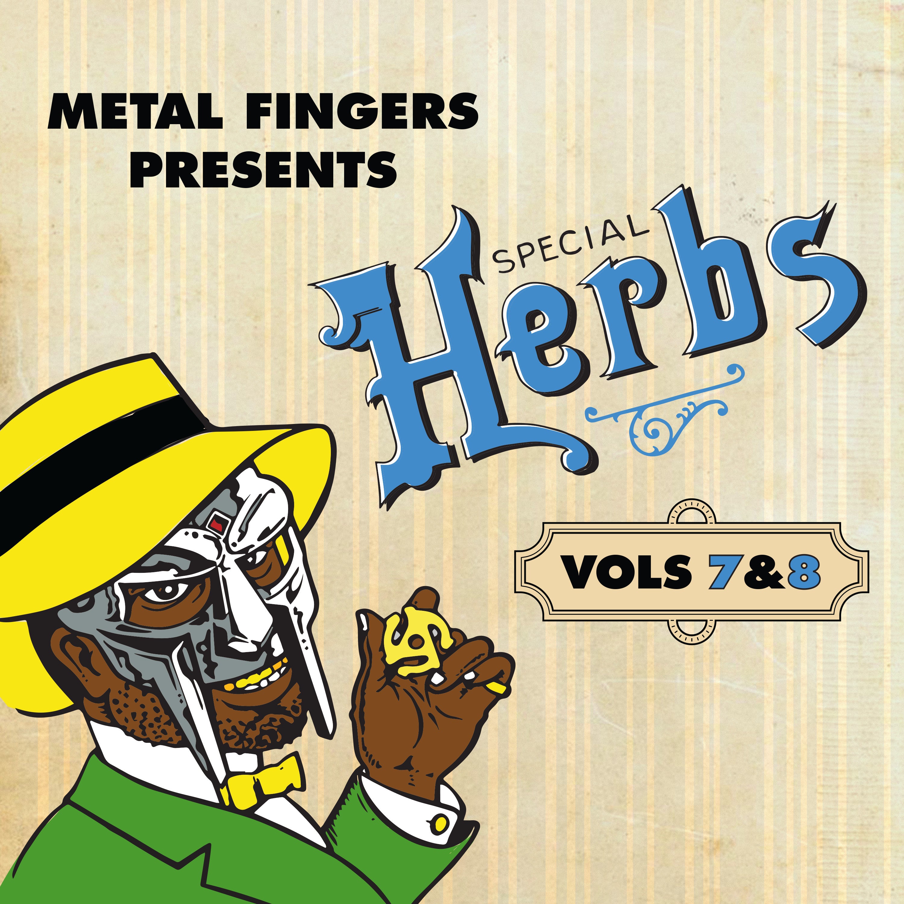 MF DOOM - Metal Fingers Presents: Special Herbs Vol. 7 & 8 - LP