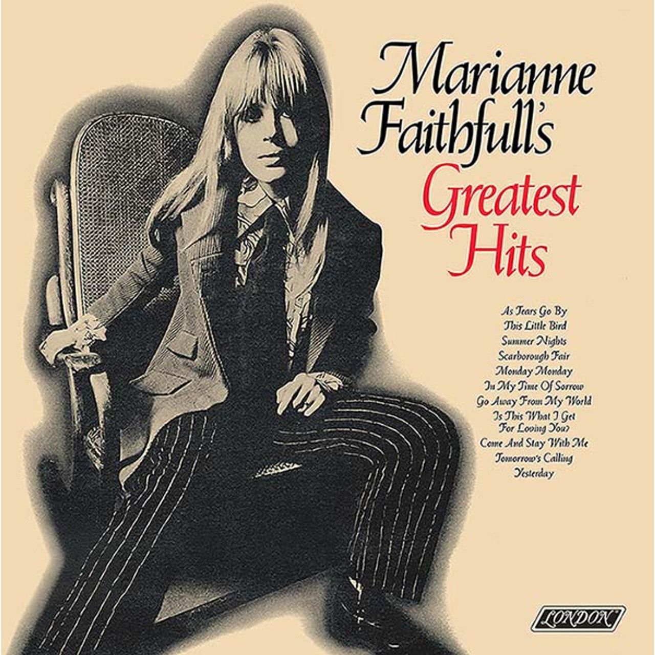 Marianne Faithfull Vinyl Records - US.Org盤LPレコード