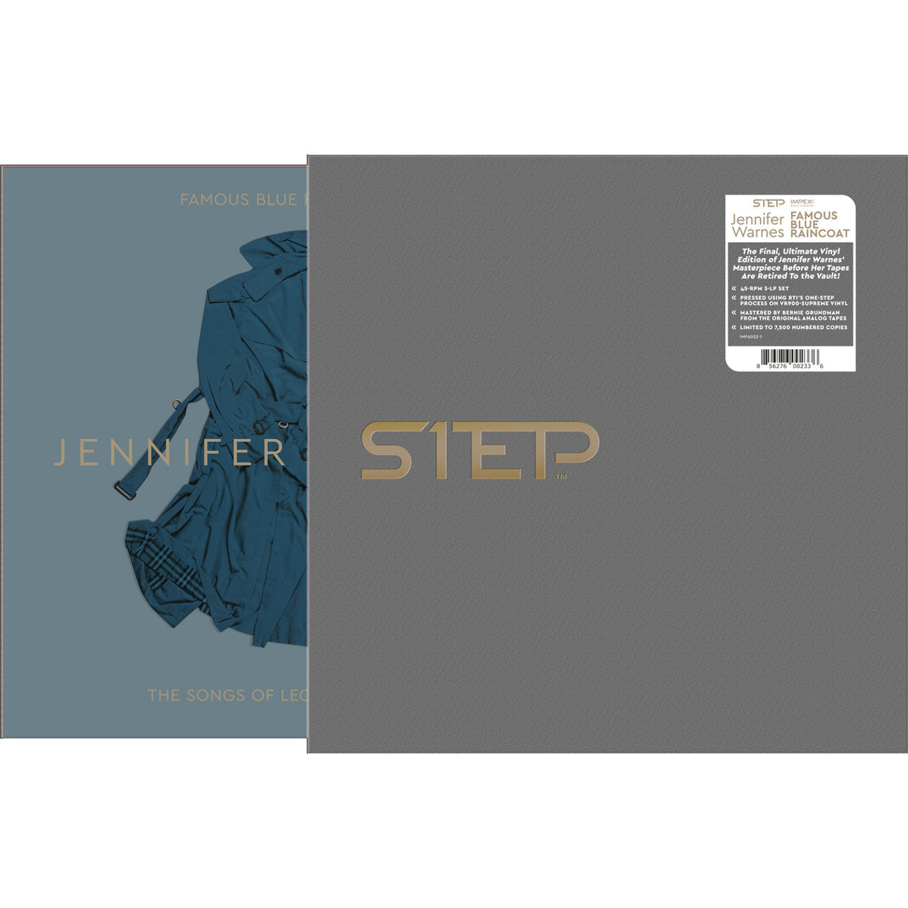 Jennifer Warnes - Famous Blue Raincoat - Impex 1STEP 3x LP Set