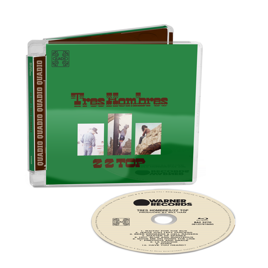 【C24623】Los ULTIMOS TRIOS ZZ Top - Tres Hombres (Quadio) - Blu-ray Audio Disc – The 'In' Groove