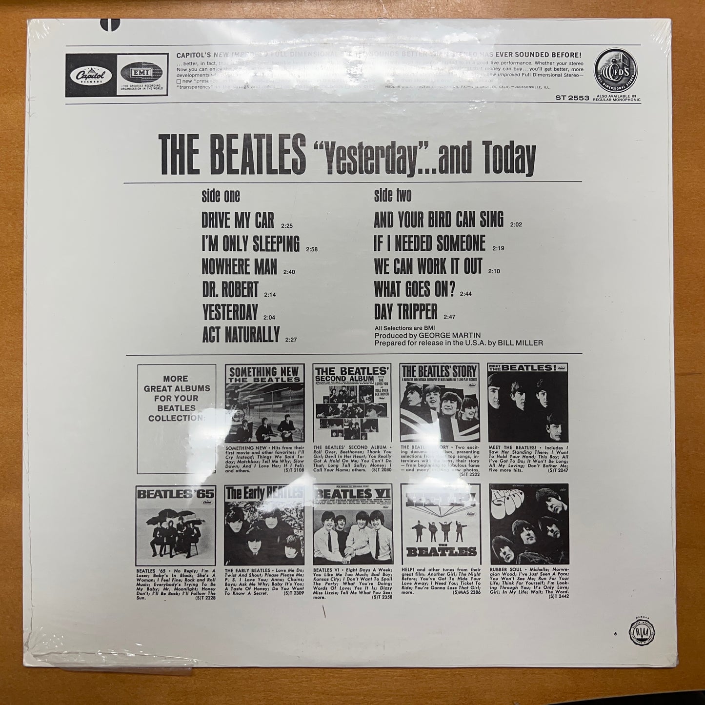 The Beatles - Yesterday And Today - LP