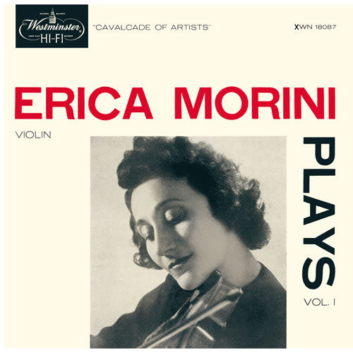 Erica Morini Erica Morini Plays Vol. 1 - Analogphonic LP