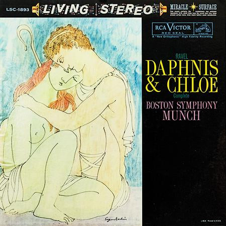 Charles Munch, Boston Symphony Orchestra - Ravel: Daphnis And Chloe - Analogue Productions LP