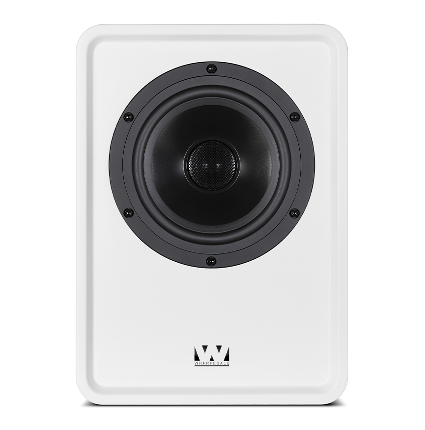 Wharfedale Denton 1S Bookshelf Speakers - White