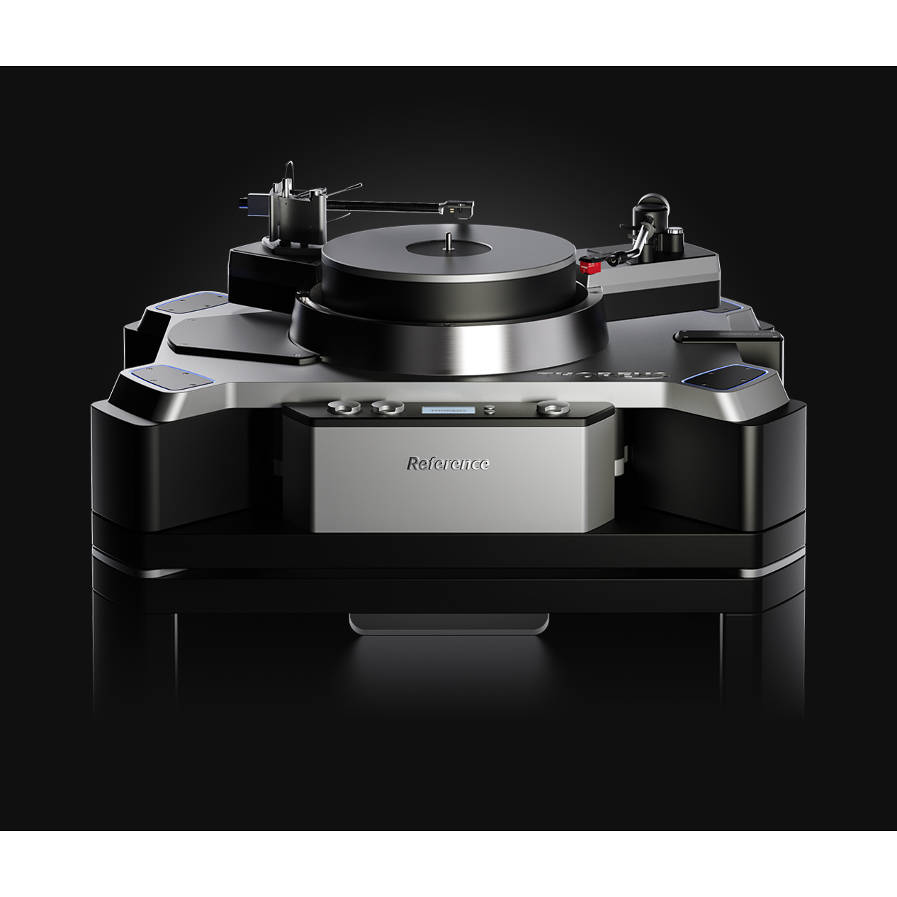 Thorens New Reference turntable, Black/Silver finish