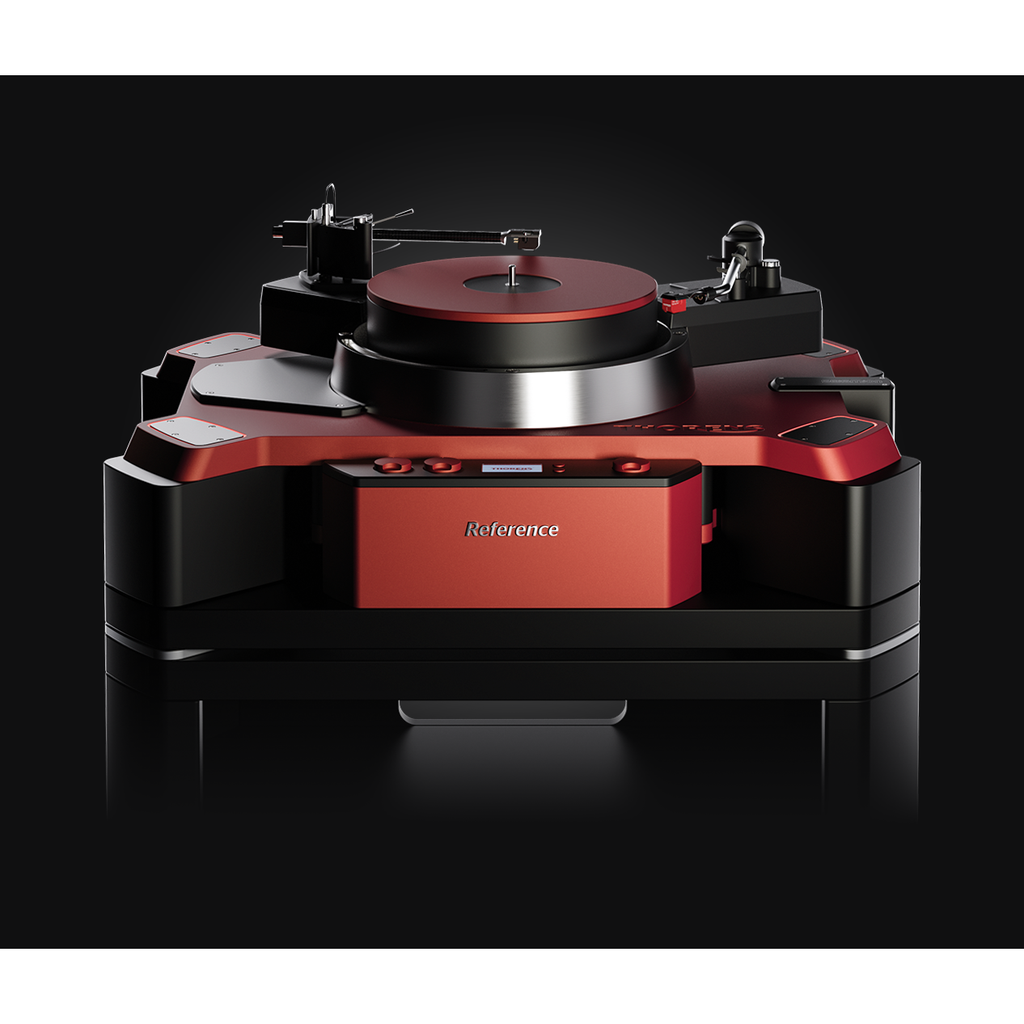 Thorens New Reference turntable, Red/Black finish