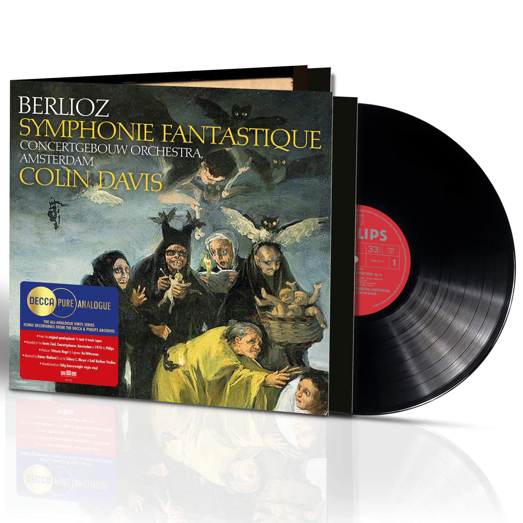 Sir Colin Davis - Berlioz: Symphonie fantastique - Decca Pure Analogue LP
