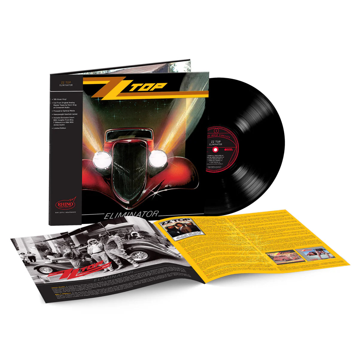 ZZ Top - Eliminator - Rhino Hi-Fi LP