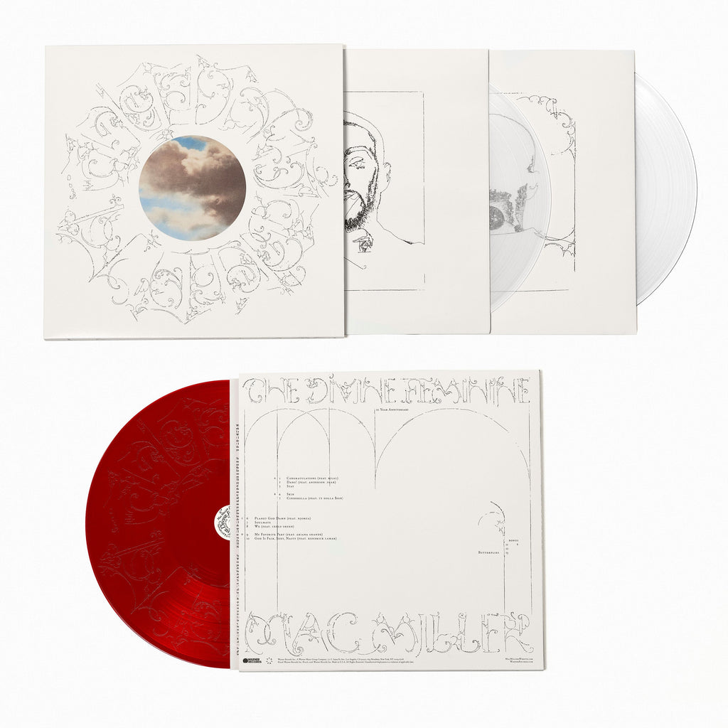 [Pre Order] Mac Miller - The Divine Feminine (10th Anniversary) - Milky Clear & Ruby LP *