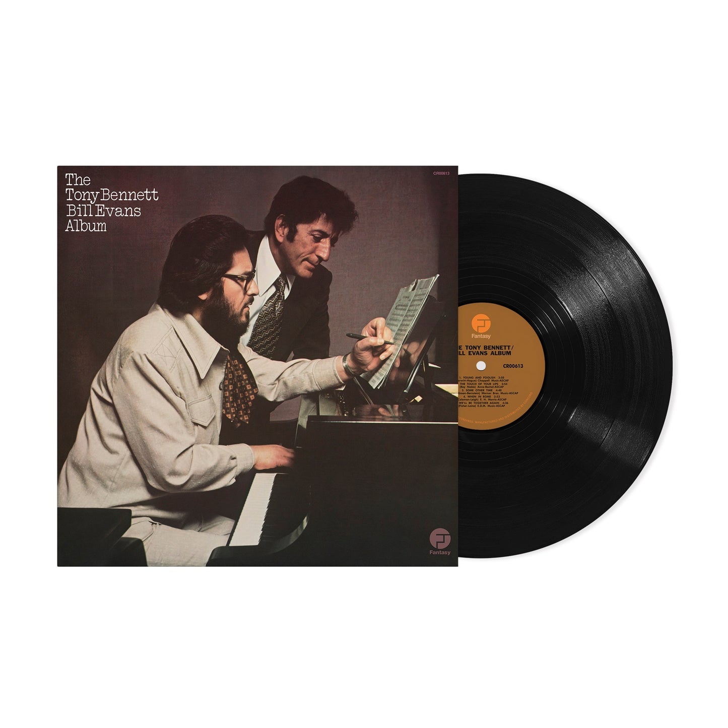 Tony Bennett & Bill Evans - The Tony Bennett Bill Evans Album - OJC LP