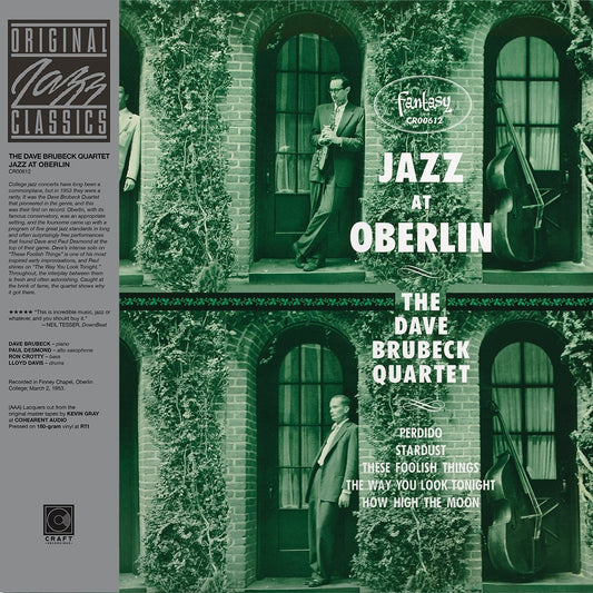 The Dave Brubeck Quartet - Jazz at Oberlin - OJC LP