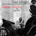 Dexter Gordon - Doin' Allright - LP front cover