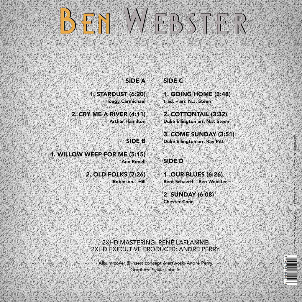 Ben Webster - Stardust - 2xHD LP