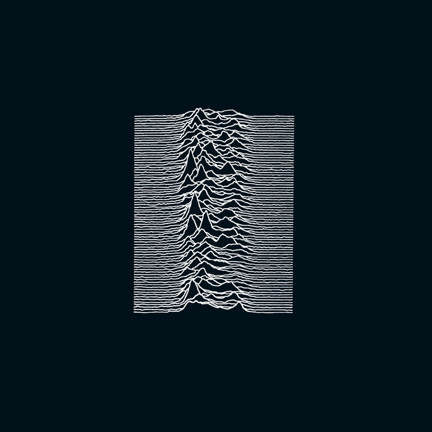 Joy Division - Unknown Pleasures album cover