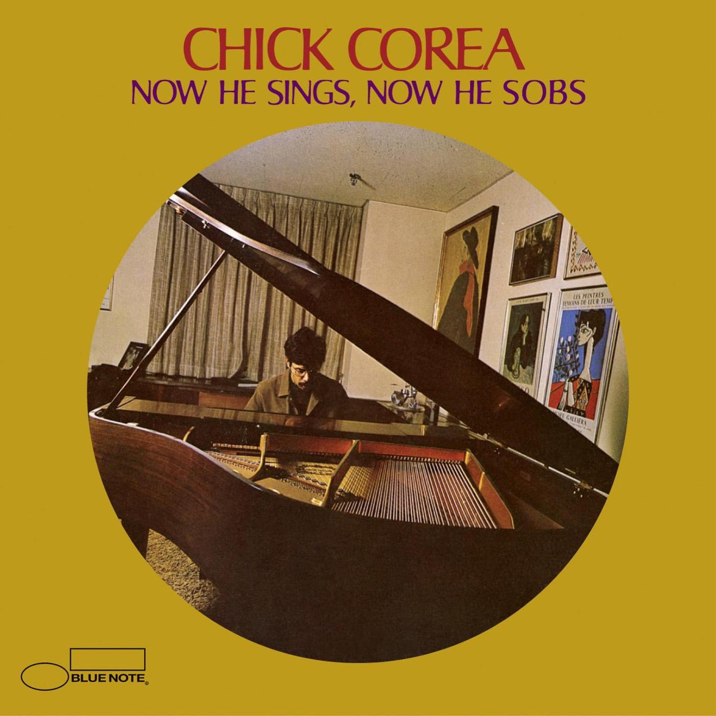 Chick Corea - Now He Sings, Now He Sobs album cover