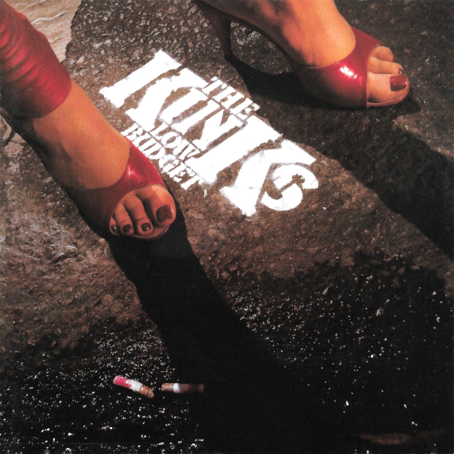 The Kinks - Low Budget - LP front cover