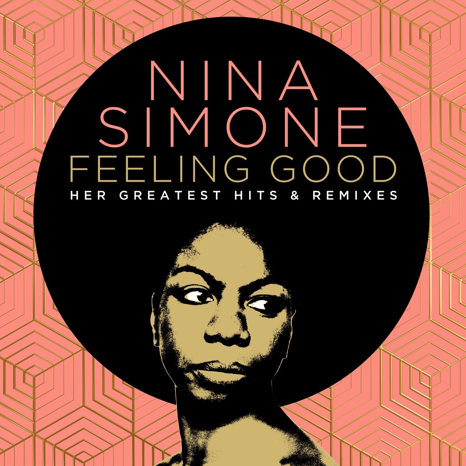 Nina Simone - Feeling Good: Her Greatest Hits - Red LP front cover