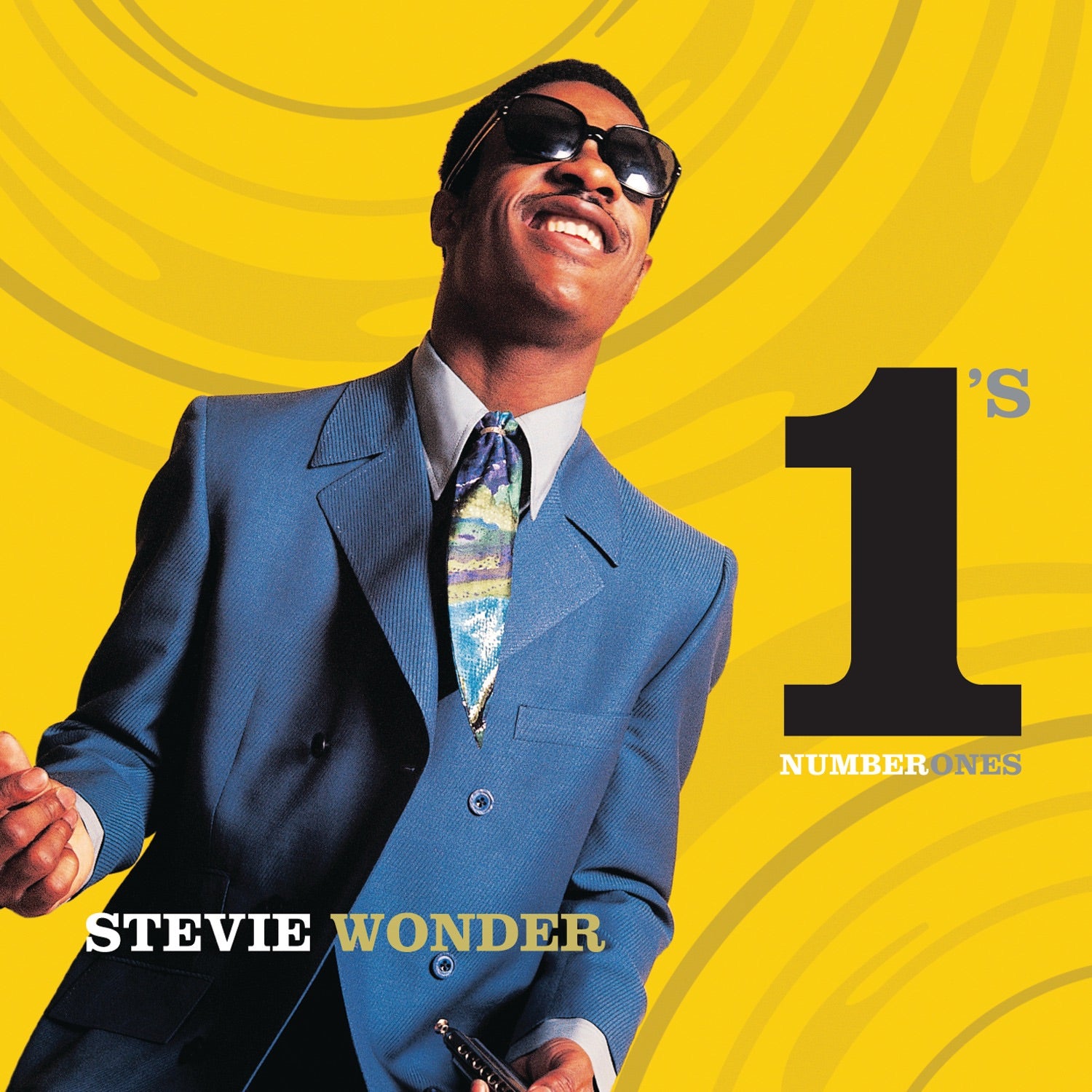 Stevie Wonder - Number 1's - Translucent Red 2LP front cover