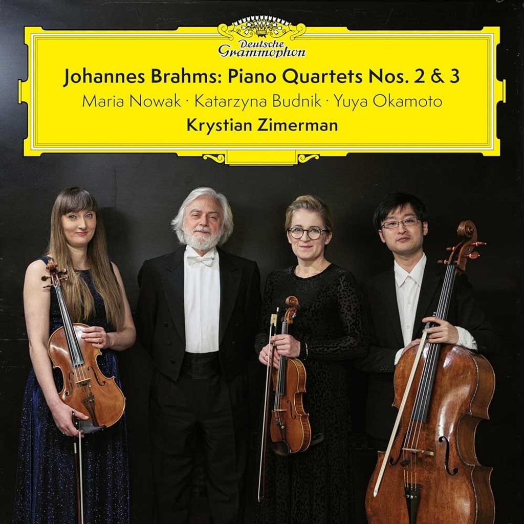 Krystian Zimerman & Johannes Brahms - Piano Quartets Nos. 2 & 3 - LP