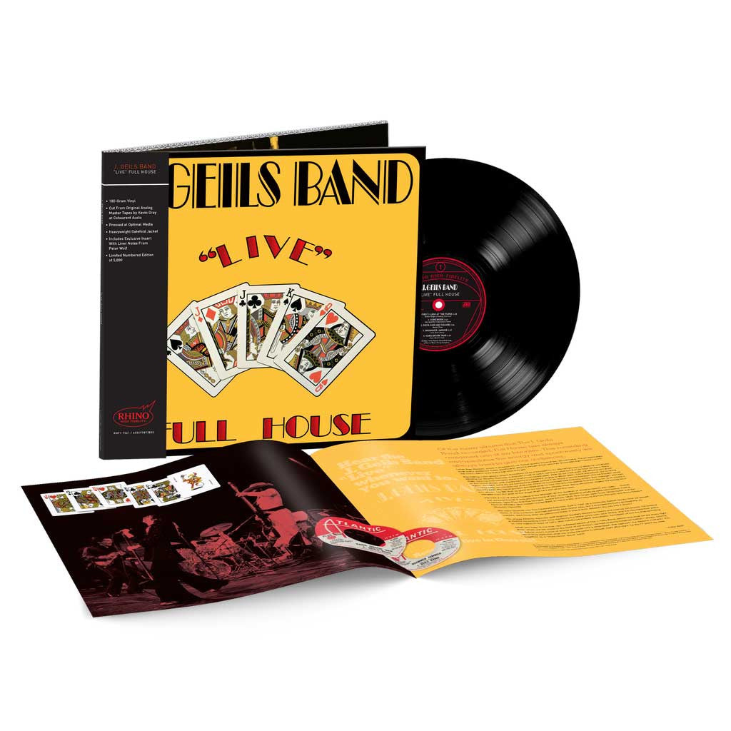 [Pre Order] J. Geils Band - "Live" Full House - Rhino Hi-Fi LP  *