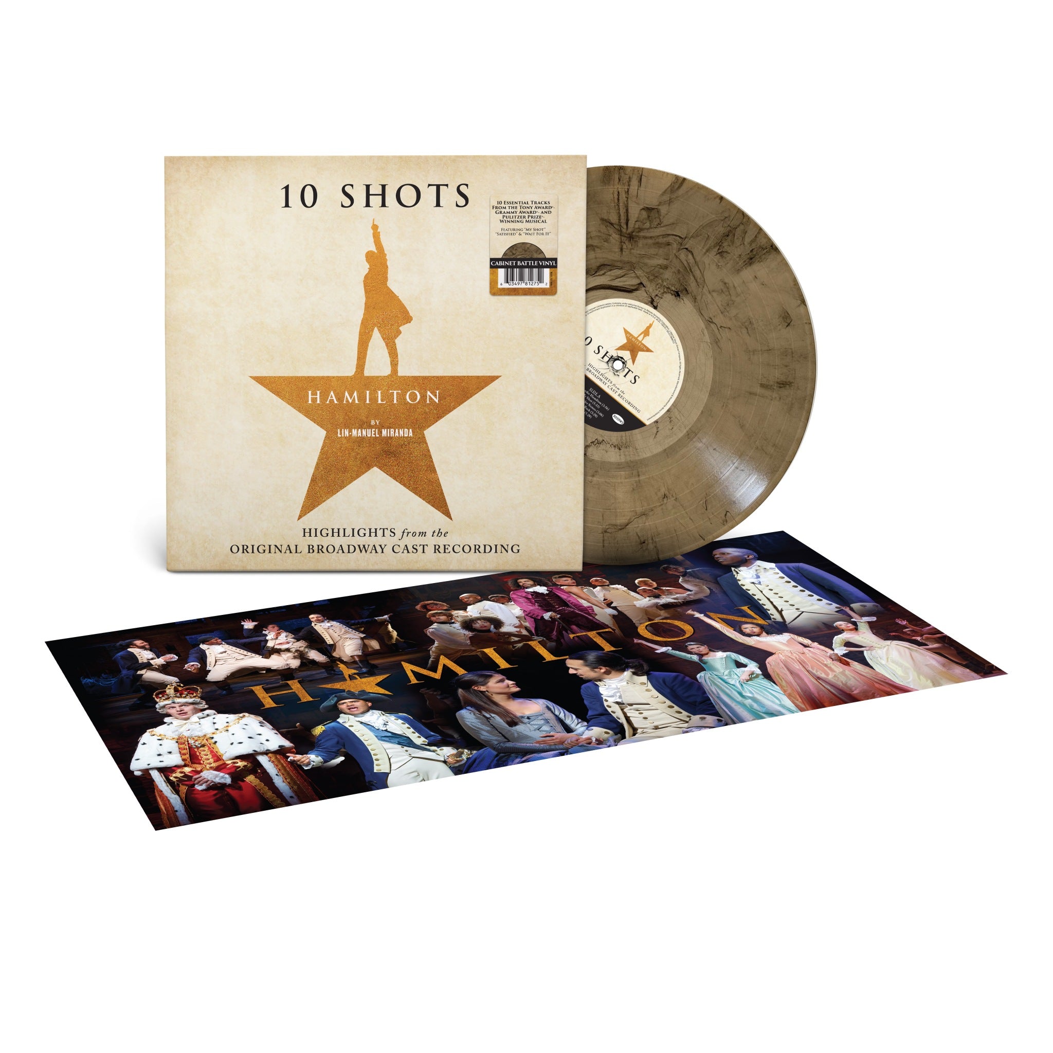 Hamilton: 10 Shots (Highlights from the Original Broadway Cast Recording) - LP