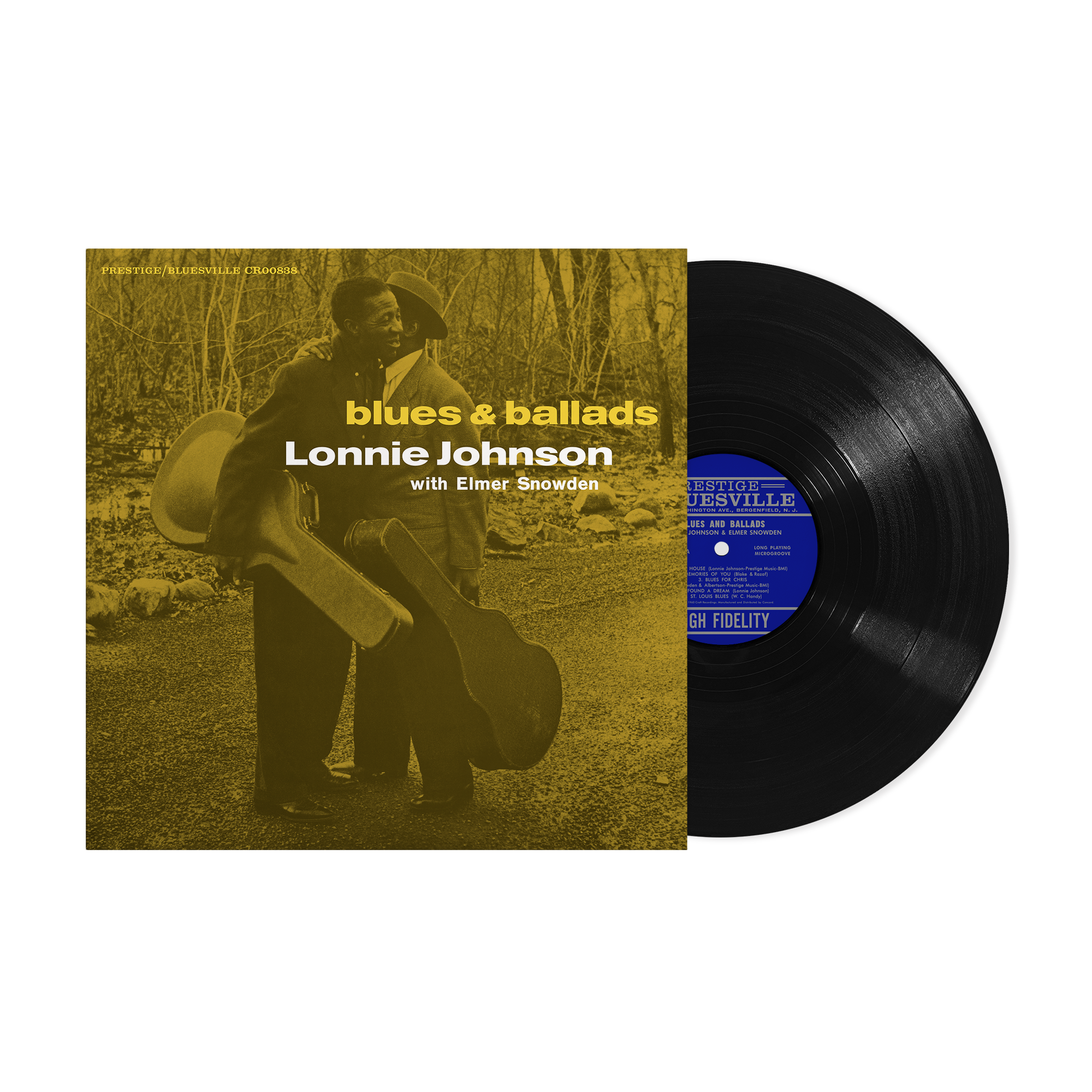 Lonnie Johnson - Blues & Ballads - Bluesville Acoustic Sound Series LP