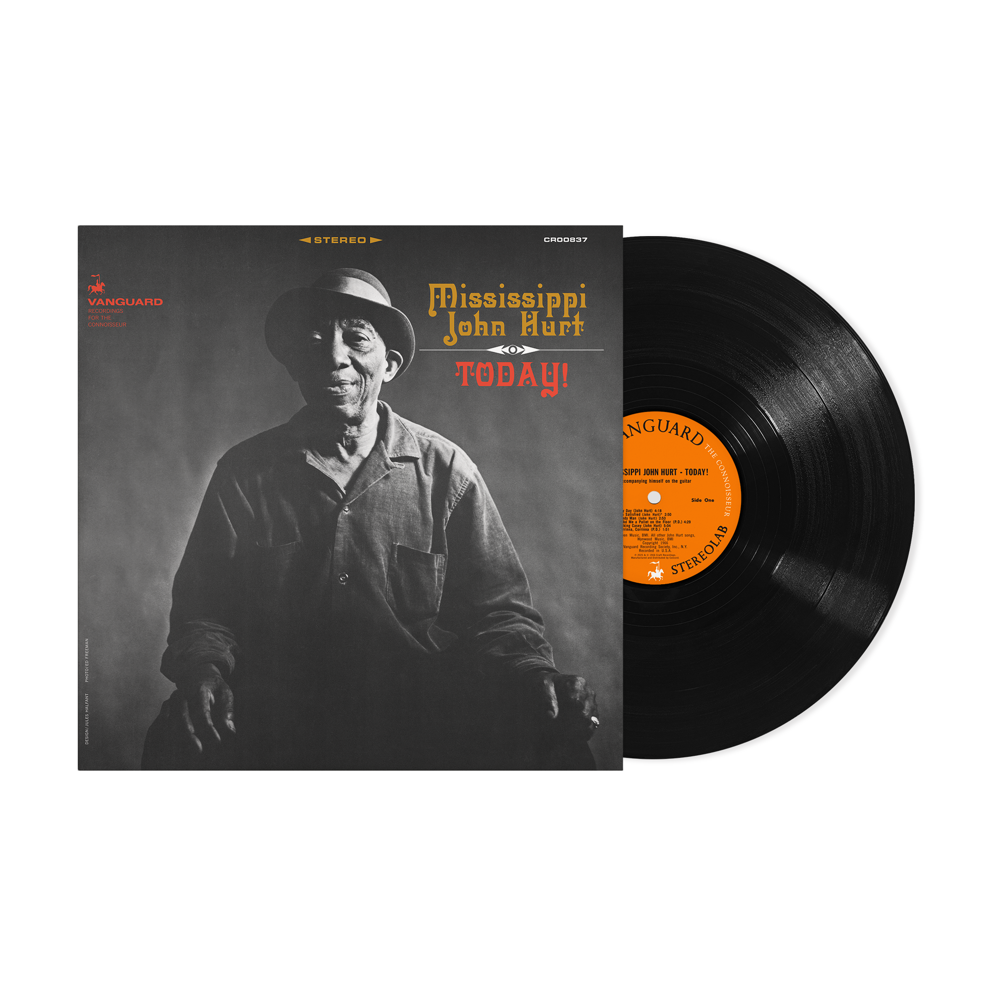 Mississippi John Hurt - Today! - Bluesville Acoustic Sound Series LP
