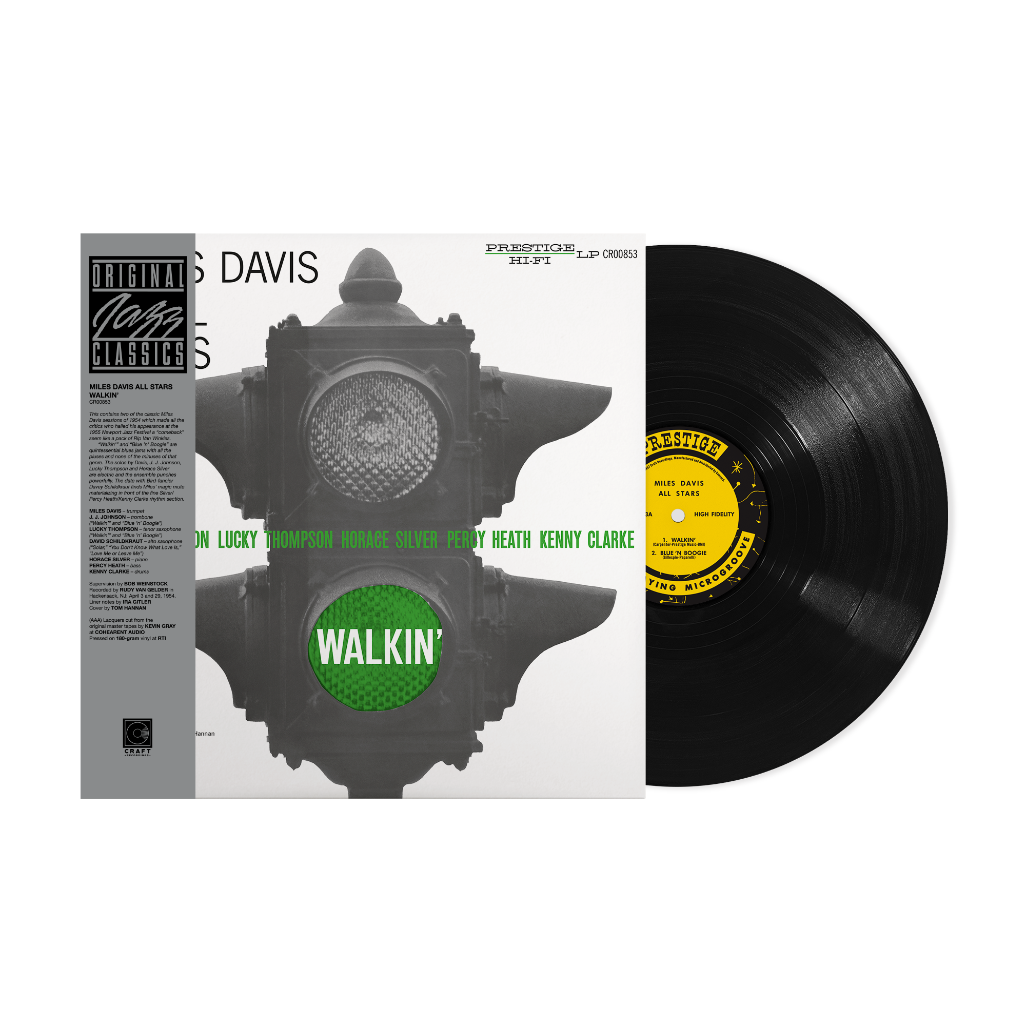 Miles Davis - Walkin' - OJC LP