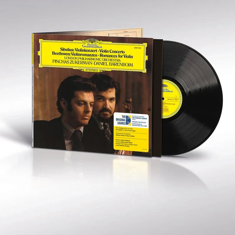 [Pre Order] Pinchas Zukerman - Sibelius: Violin Concerto; Beethoven: Romances for Violin - Original Source Series LP