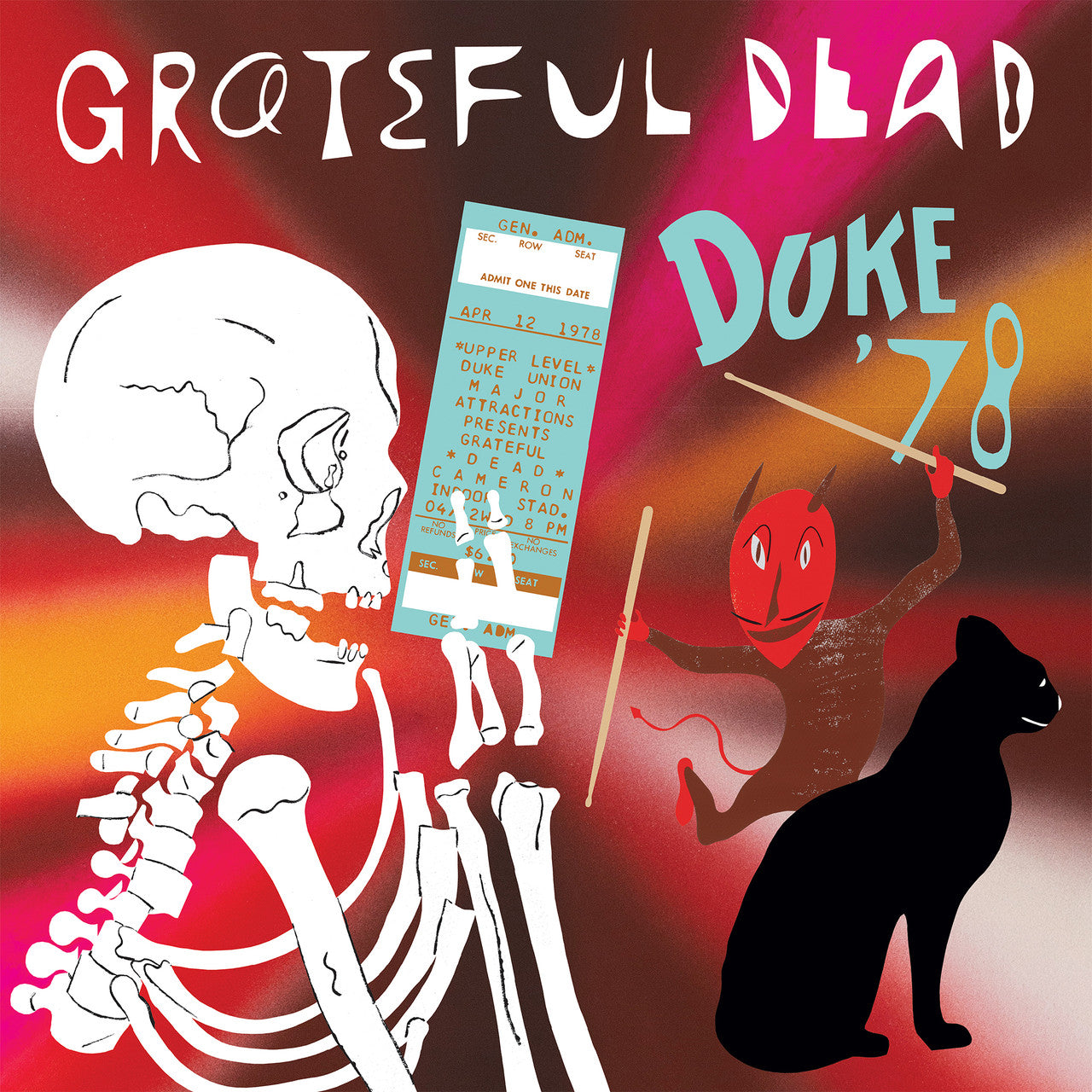 The Grateful Dead Duke '78 4LP 限定版