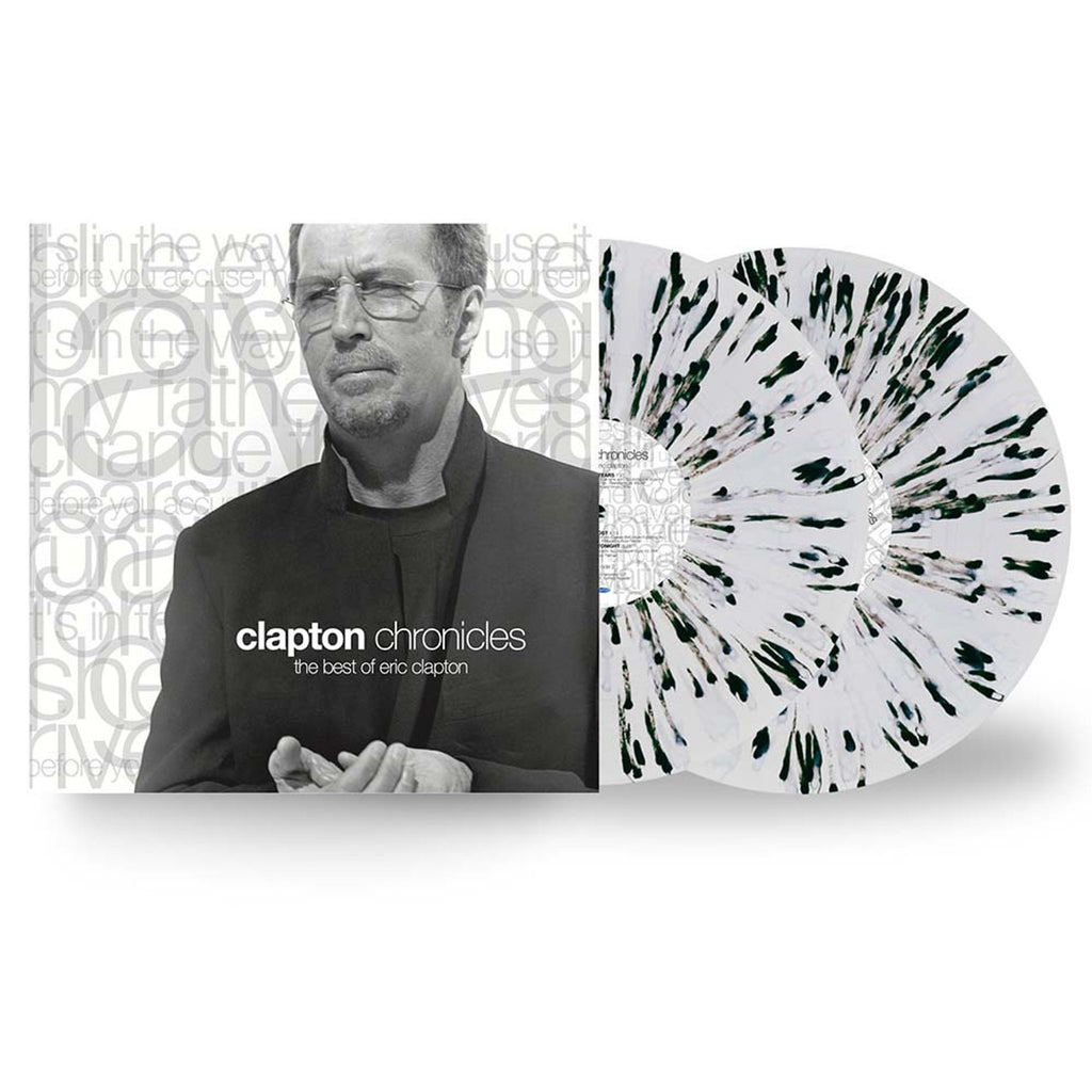 Eric Clapton - Clapton Chronicles: The Best of Eric Clapton - Black & White Splatter LP