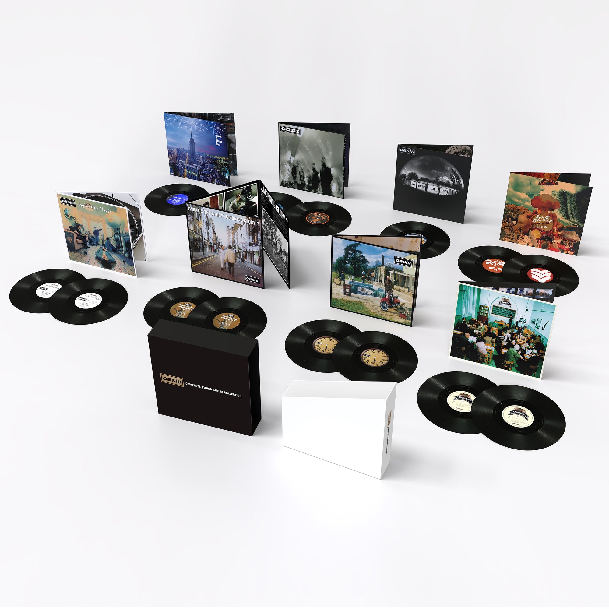 Oasis - Complete Studio Album Collection - 14x LP Box Set