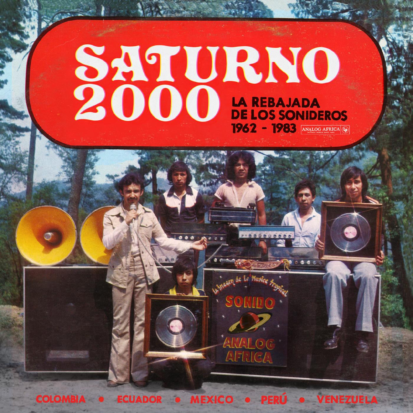 Varios Artistas - Saturno 2000 - La Rebajada de Los Sonideros 1962 - 1983 - LP