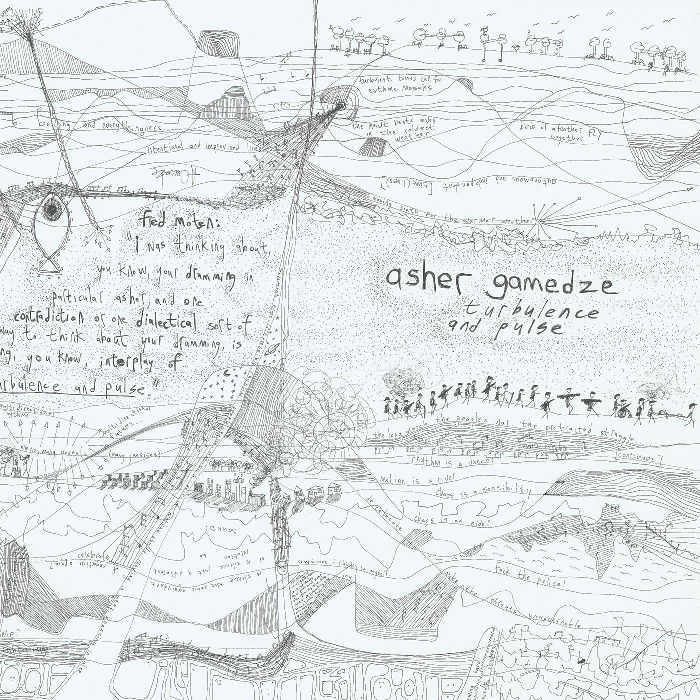 Asher Gamedze - Turbulencia y pulso - LP