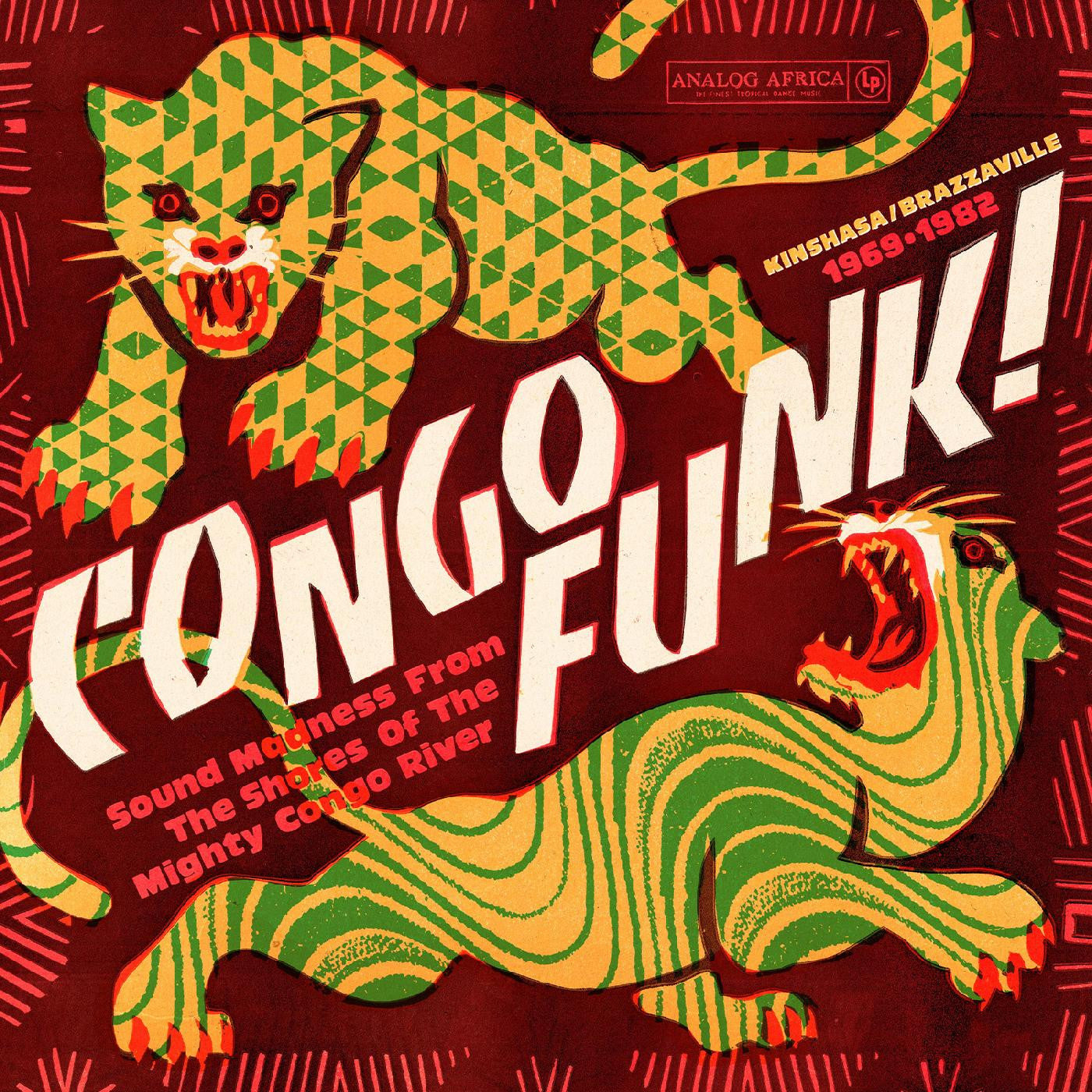 Various Artists - Congo Funk! Sound Madness From The Shores Of The Mighty Congo River (Kinshasa/Brazzaville 1969-1982) - LP