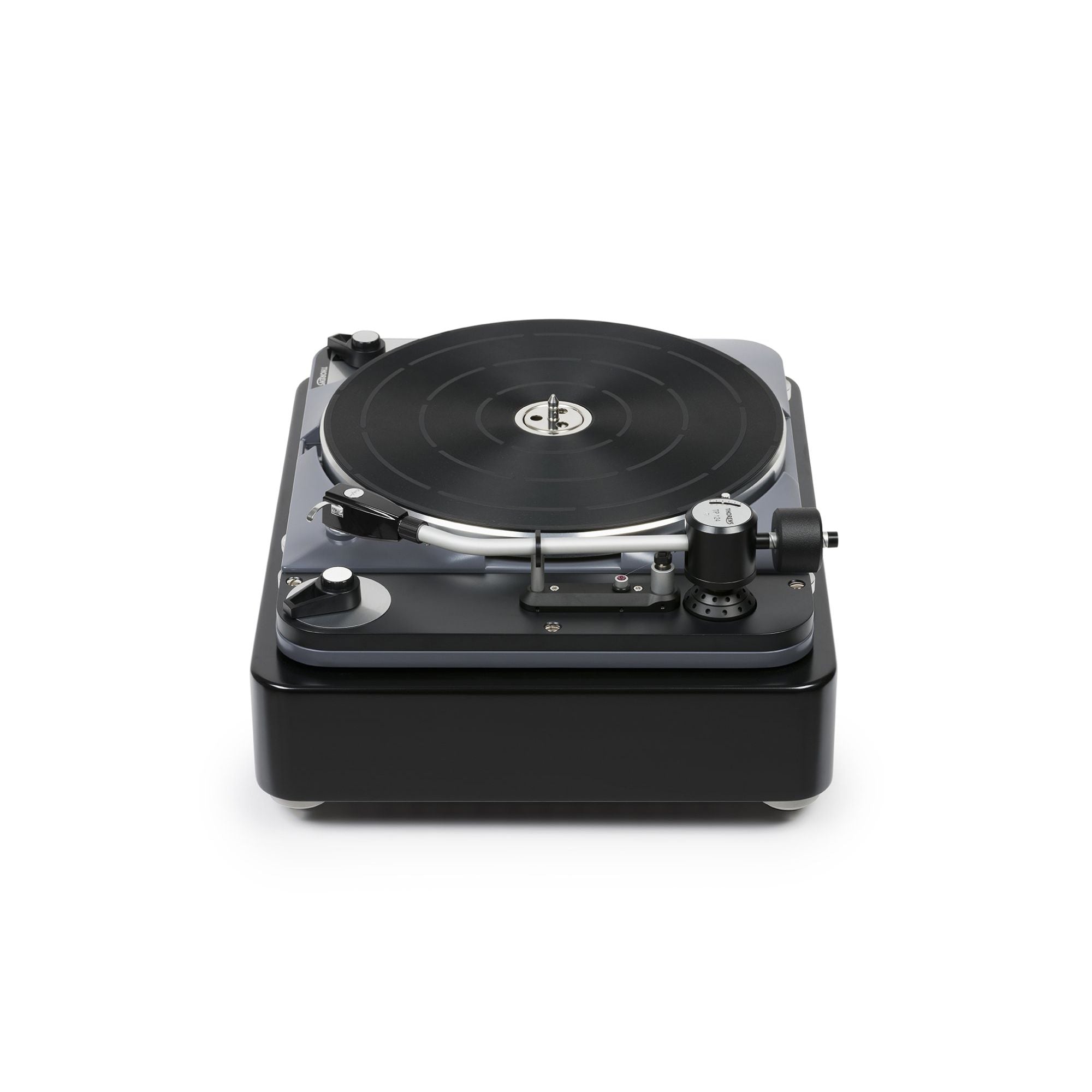 Thorens TD 124 DD turntable detail