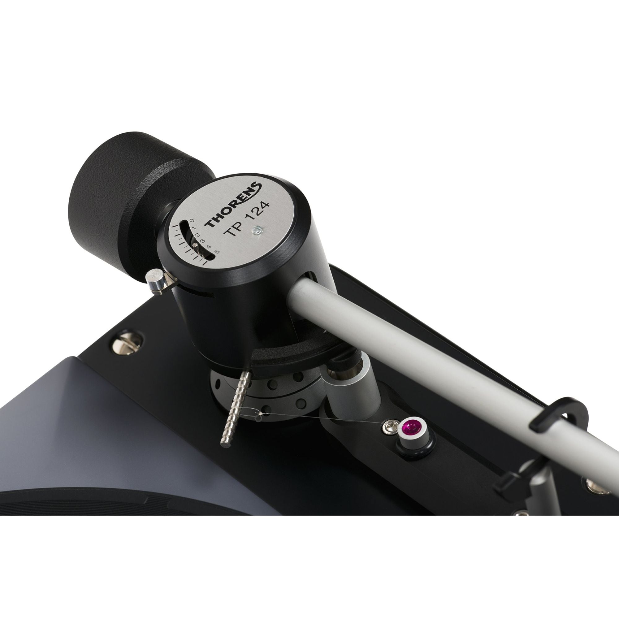 Thorens TD 124 DD turntable detail